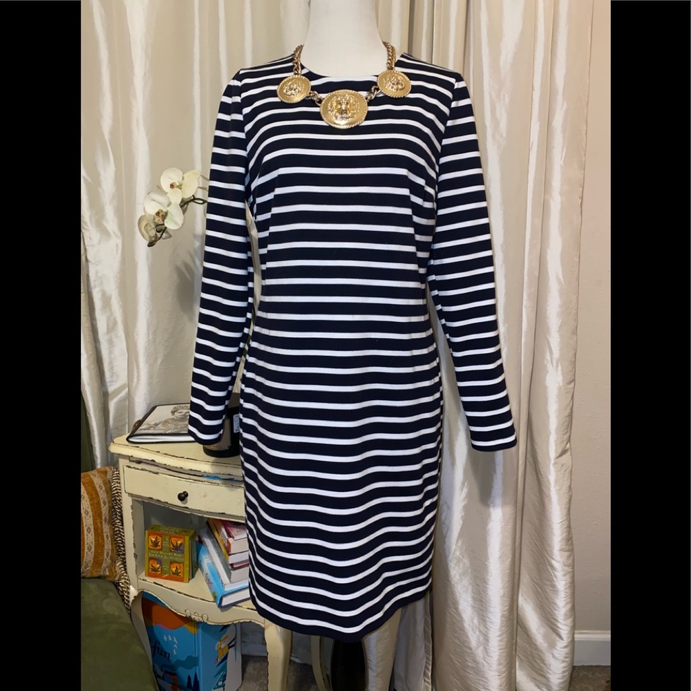 SALE/Michael Kors striped Dress Sz M